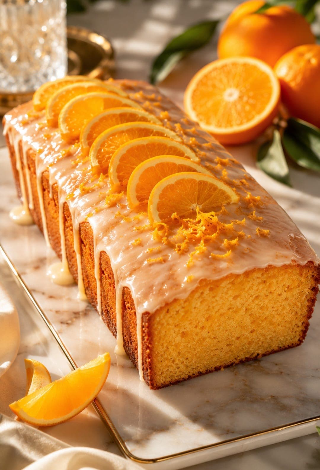 High-Protein Orange Cake